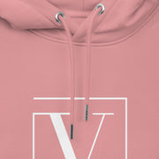 Men essential hoodie white letter logo